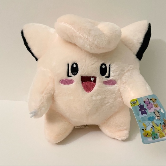 Pokemon Clefairy Plush 7” Tall Stuffed Animal Toy - Picture 12 of 14